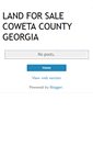 Mobile Screenshot of land-coweta-county.blogspot.com