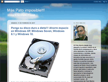 Tablet Screenshot of maspatoimposible.blogspot.com