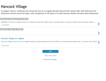 Tablet Screenshot of hancockvillage.blogspot.com