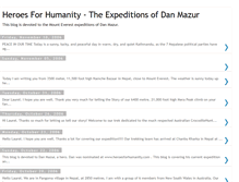 Tablet Screenshot of heroesforhumanity.blogspot.com