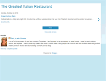 Tablet Screenshot of great-italian-eats.blogspot.com