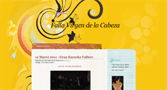 Desktop Screenshot of falla-virgendelacabeza.blogspot.com