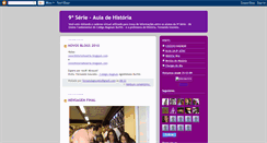 Desktop Screenshot of 9ahistoria.blogspot.com