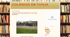 Desktop Screenshot of colegiostunja.blogspot.com