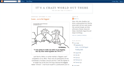 Desktop Screenshot of crazy-world-out-there.blogspot.com