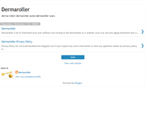 Tablet Screenshot of dermarolleracne.blogspot.com