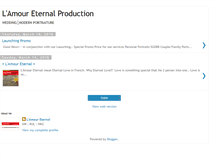 Tablet Screenshot of lamour-eternal.blogspot.com
