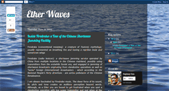 Desktop Screenshot of onetherwaves.blogspot.com
