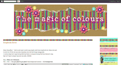 Desktop Screenshot of magicofcolours.blogspot.com