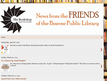 Tablet Screenshot of friendsofboernepubliclibrary.blogspot.com