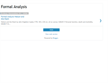 Tablet Screenshot of formal-analysis.blogspot.com