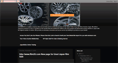 Desktop Screenshot of japanrim.blogspot.com