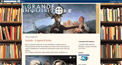 Desktop Screenshot of grandeinquisitore.blogspot.com