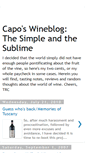 Mobile Screenshot of caposwineblog.blogspot.com