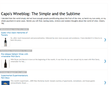 Tablet Screenshot of caposwineblog.blogspot.com