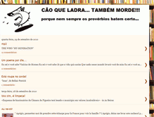 Tablet Screenshot of caoqueladratambemmorde.blogspot.com