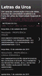 Mobile Screenshot of letrasdaurca.blogspot.com