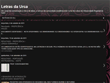 Tablet Screenshot of letrasdaurca.blogspot.com