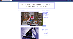 Desktop Screenshot of dasonstone.blogspot.com