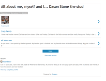 Tablet Screenshot of dasonstone.blogspot.com