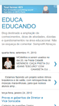 Mobile Screenshot of educaeducando.blogspot.com