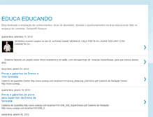 Tablet Screenshot of educaeducando.blogspot.com