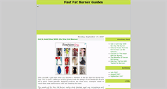 Desktop Screenshot of fat-burner-guides.blogspot.com