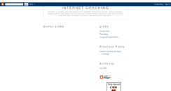 Desktop Screenshot of davidcavanaghinternetcoaching.blogspot.com