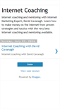 Mobile Screenshot of davidcavanaghinternetcoaching.blogspot.com