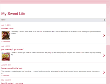 Tablet Screenshot of enjoyingmysweetlife.blogspot.com