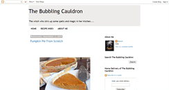 Desktop Screenshot of bubbling-cauldron.blogspot.com