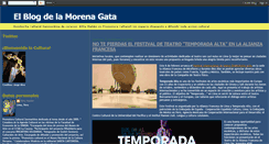 Desktop Screenshot of elblogdelamorenagata.blogspot.com