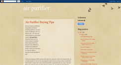 Desktop Screenshot of airpurifier-1.blogspot.com