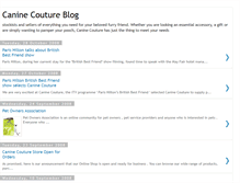 Tablet Screenshot of caninecoutureblog.blogspot.com