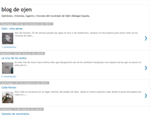 Tablet Screenshot of ojenblog.blogspot.com