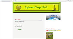 Desktop Screenshot of agloco-top-nai.blogspot.com