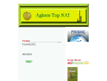 Tablet Screenshot of agloco-top-nai.blogspot.com