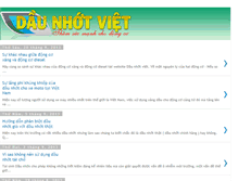 Tablet Screenshot of dau-nhot-viet.blogspot.com