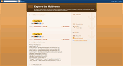 Desktop Screenshot of explorethemultiverse.blogspot.com