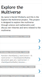 Mobile Screenshot of explorethemultiverse.blogspot.com
