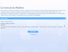 Tablet Screenshot of lacestadelaspalabras.blogspot.com