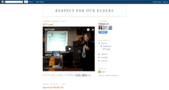Desktop Screenshot of caryn-respectforourelders.blogspot.com