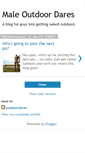 Mobile Screenshot of outdoordares.blogspot.com