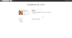 Desktop Screenshot of gabrielleguy.blogspot.com