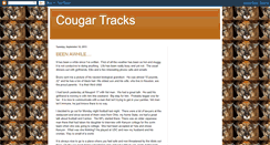 Desktop Screenshot of cougartrks.blogspot.com