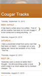 Mobile Screenshot of cougartrks.blogspot.com