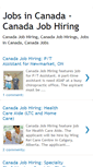 Mobile Screenshot of canadajobhirings.blogspot.com