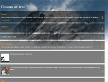 Tablet Screenshot of cousascativas.blogspot.com