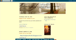 Desktop Screenshot of idigyoursoul.blogspot.com