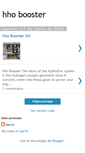 Mobile Screenshot of hho-booster.blogspot.com